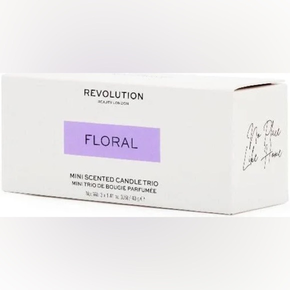 Revolution Beauty London Floral Candle Set! - Picture 3 of 7